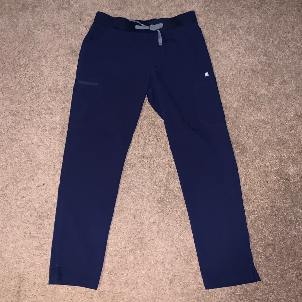 Navy Blue M Women’s Fig YOLA Scrub Pants